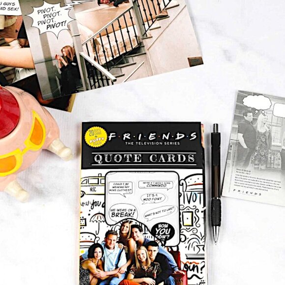 Friends TV Show Postcard Set w/ Puffy Stickers – 20 Scenes & Quotes Collectible - Picture 5 of 6